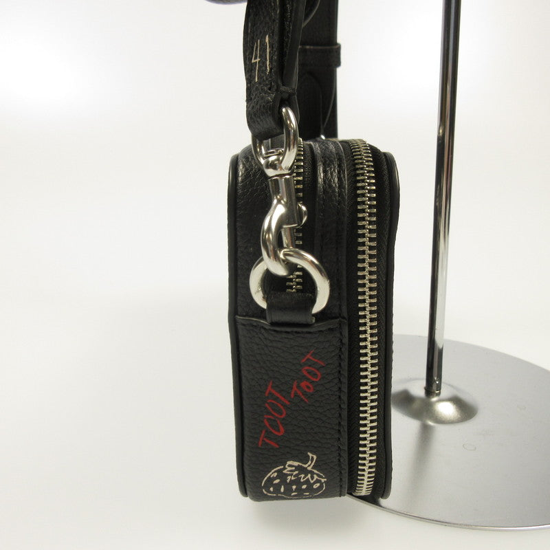 【中古】COACH | コーチ チャータークロスボディバッグ19スケッチプリント ショルダーバッグ CAM68