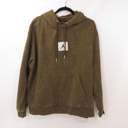 【中古】JORDAN | ジョーダン ESS STMT WASH FLEECE PULLOVER L/S パーカー DR3088-385 2022A/W オリーブ
