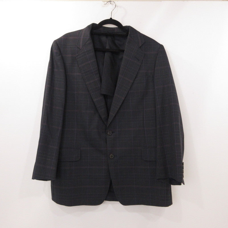 【中古】Burberry's | バーバリーズ 2Bグレンチェック テーラードジャケット WM242-628-29 サイズ:175A