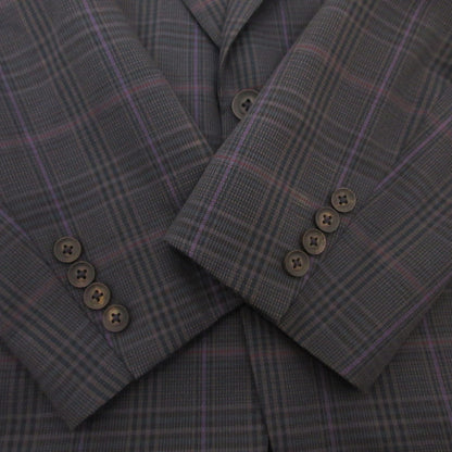 【中古】Burberry's | バーバリーズ 2Bグレンチェック テーラードジャケット WM242-628-29 サイズ:175A