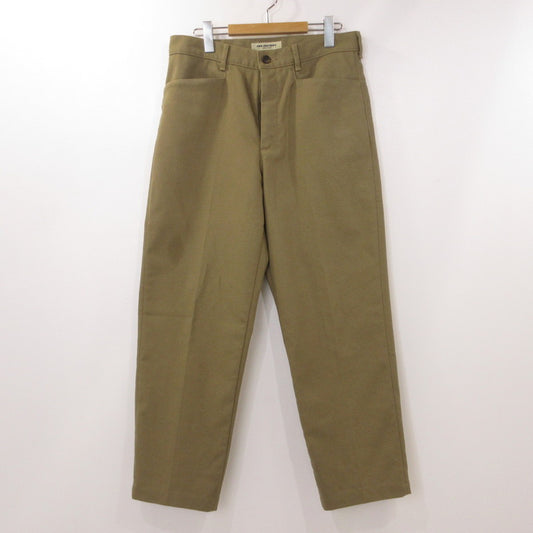 【中古】F.O.B FACTORY | エフオービーファクトリー STA-PREST WIDE TROUSERS パンツ F0529 カーキ サイズ：L