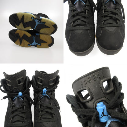 【中古】NIKE | ナイキ AIR JORDAN 6 RETRO 'UNC' スニーカー 384664-006 ブラック 27.5cm