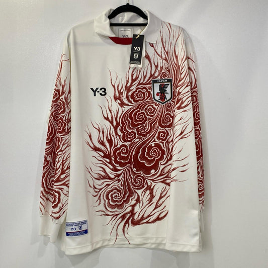【中古】Y-3 | ワイスリー サッカー日本代表 CW 長袖Tシャツ 長袖Ｔシャツ JC7572 2025S/S ホワイト サイズ：L
