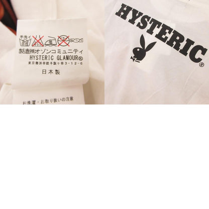 【中古】HYSTERIC GLAMOUR | ヒステリックグラマー DECEMBER 1975COVER シャボン玉 半袖Ｔシャツ 1253CT03 ホワイト サイズ：M