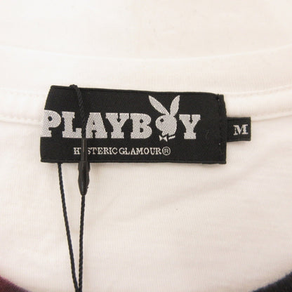 【中古】HYSTERIC GLAMOUR | ヒステリックグラマー DECEMBER 1975COVER シャボン玉 半袖Ｔシャツ 1253CT03 ホワイト サイズ：M