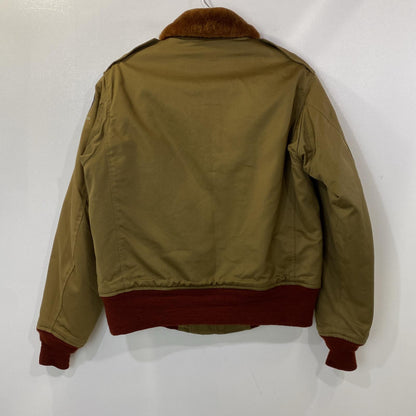 【中古】Buzz Rickson's | バズリクソンズ TYPE B-10 ミリタリージャケット BR11134 赤リブ カーキ サイズ：38