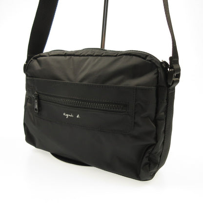 【中古】agnes b. | アニエスベー ショルダーバッグ QAT01-04 ブラック