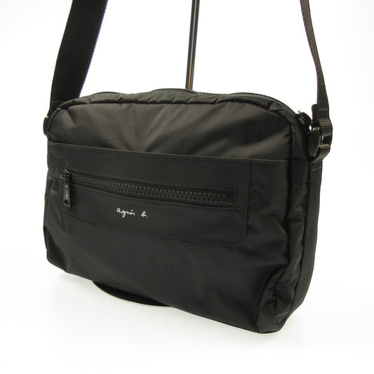【中古】agnes b. | アニエスベー ショルダーバッグ QAT01-04 ブラック
