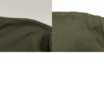 【中古】HUGO BOSS | ヒューゴボス フロックプリントロゴスウェット スウェット 50477309 2023S/S 国内正規品 オリーブ サイズ：L