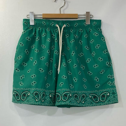 【中古】Palm Angels | パームエンジェルス ペイズリースイムショーツ ショートパンツ PMFD002S24FB005 2024S/S 国内正規品 グリーン サイズ：M