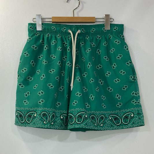 【中古】Palm Angels | パームエンジェルス ペイズリースイムショーツ ショートパンツ PMFD002S24FB005 2024S/S 国内正規品 グリーン サイズ：M