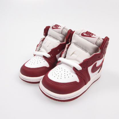 【中古】NIKE | ナイキ TD Air Jordan 1 Retro High OG 'Artisanal Red' スニーカー FD1413-160 10.0cm レッド