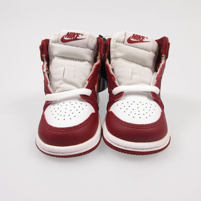 【中古】NIKE | ナイキ TD Air Jordan 1 Retro High OG 'Artisanal Red' スニーカー FD1413-160 10.0cm レッド