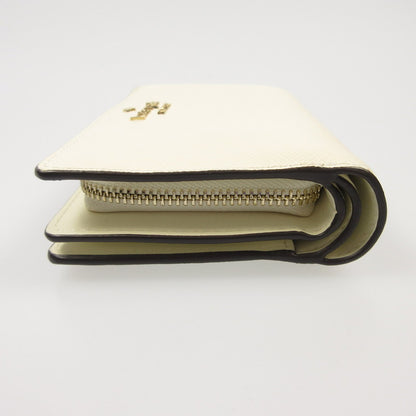 【中古】kate spade NEW YORK | ケイトスペードニューヨーク マディソンミディアムコンパクトバイフォールドウォレット 長財布 ホワイト