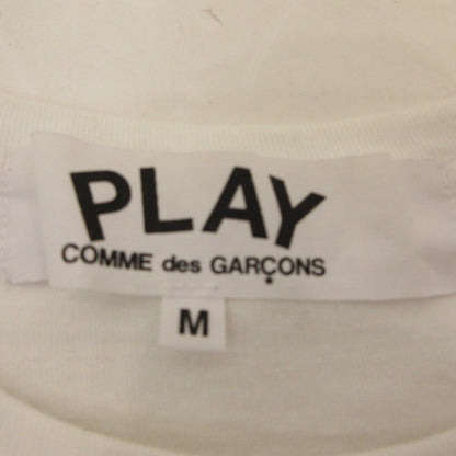 【中古】PLAY COMME des GARCONS | プレイコムデギャルソン 半袖Ｔシャツ AZ-T064 ホワイト サイズ：M