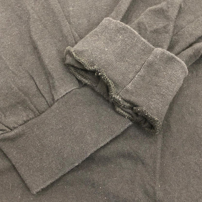 【中古】CHROME HEARTS | クロムハーツ Square Logo Long Sleeve T-Shirt 長袖Ｔシャツ 2212-304-0242 国内正規品 ブラック サイズ：L