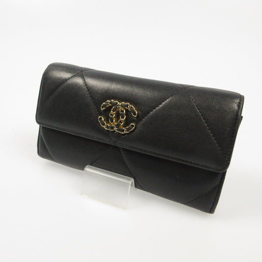 【中古】CHANEL | シャネル 19 ロングフラップウォレット 長財布 AP0955