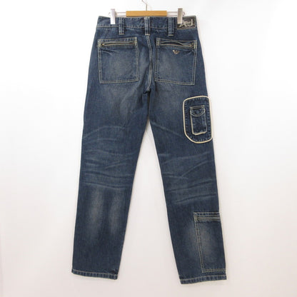 【中古】ARMANI JEANS | アルマーニ・ジーンズ デニムパンツ DIRTY TIGERS ブルー サイズ：XS