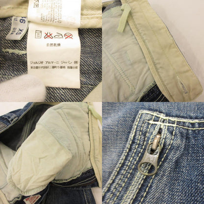 【中古】ARMANI JEANS | アルマーニ・ジーンズ デニムパンツ DIRTY TIGERS ブルー サイズ：XS