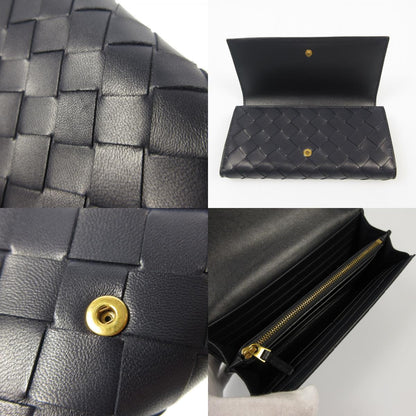 【中古】BOTTEGA VENETA | ボッテガヴェネタ ラージフラップウォレット 長財布 742936