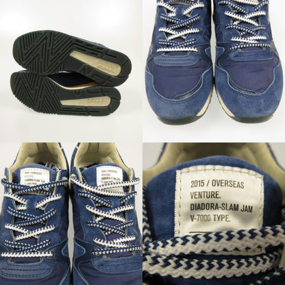 【中古】Diadora | ディアドラ V7000 DADR S.J. スニーカー FLDA170195 ネイビー 27.5cm