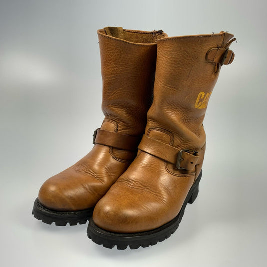 【中古】 ブーツ エンジニアブーツ ブラウン 26cm