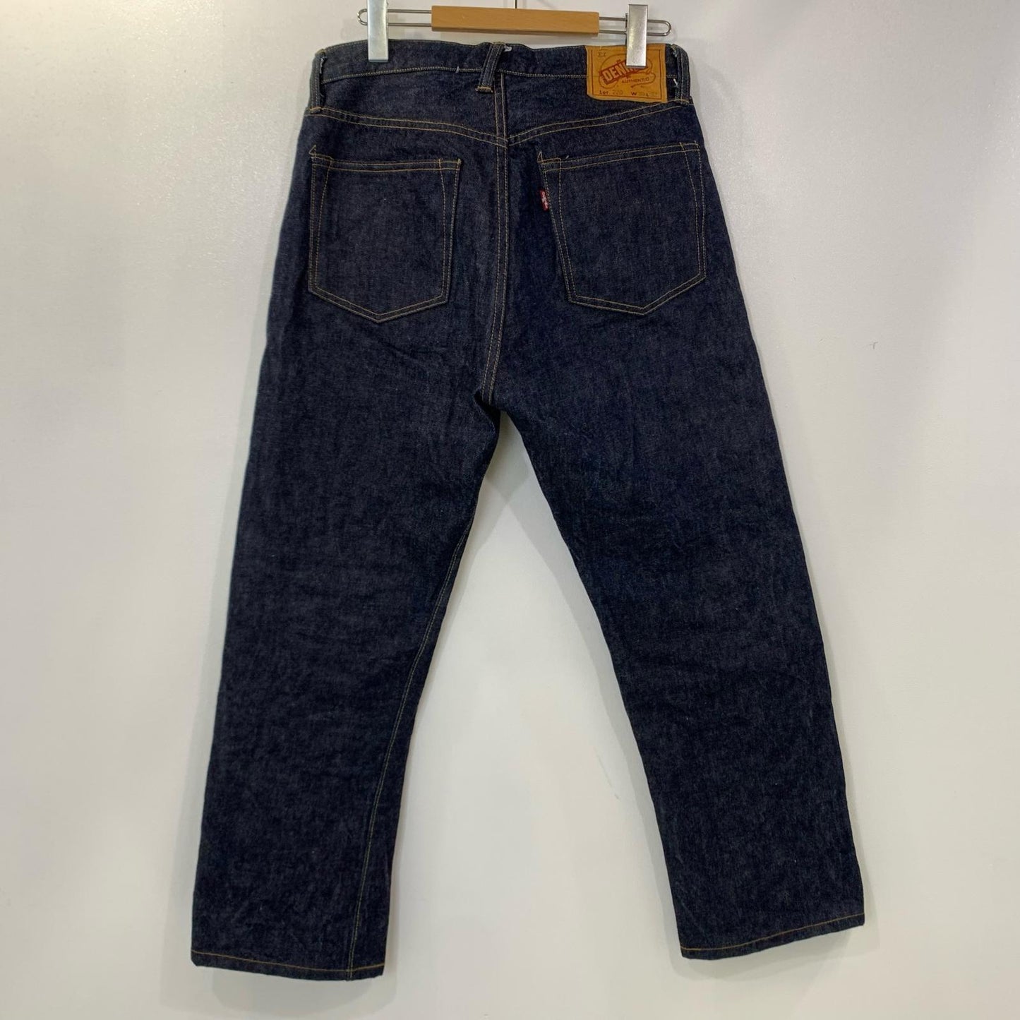 【中古】Denime | ドゥニーム OFFSET XX MODEL デニムパンツ Lot 220A W:30 ネイビー