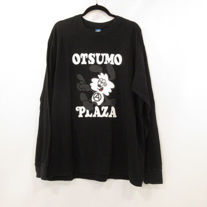 【中古】 OTSUMO PLAZA L/S T-SHIRT 半袖Ｔシャツ ブラック サイズ：XXL