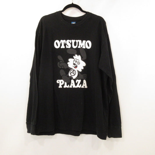 【中古】 OTSUMO PLAZA L/S T-SHIRT 半袖Ｔシャツ ブラック サイズ：XXL