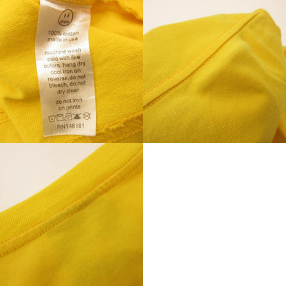 drew house | Drew House Mascot SS Tee Short Sleeve T-Shirt Yellow Size: M