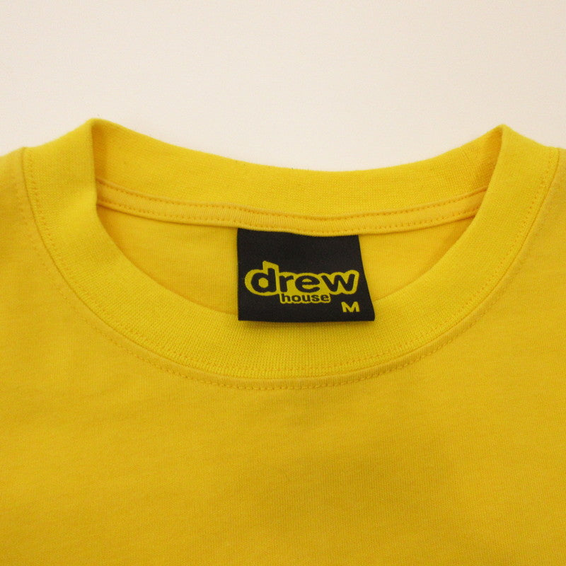 drew house | Drew House Mascot SS Tee Short Sleeve T-Shirt Yellow Size: M