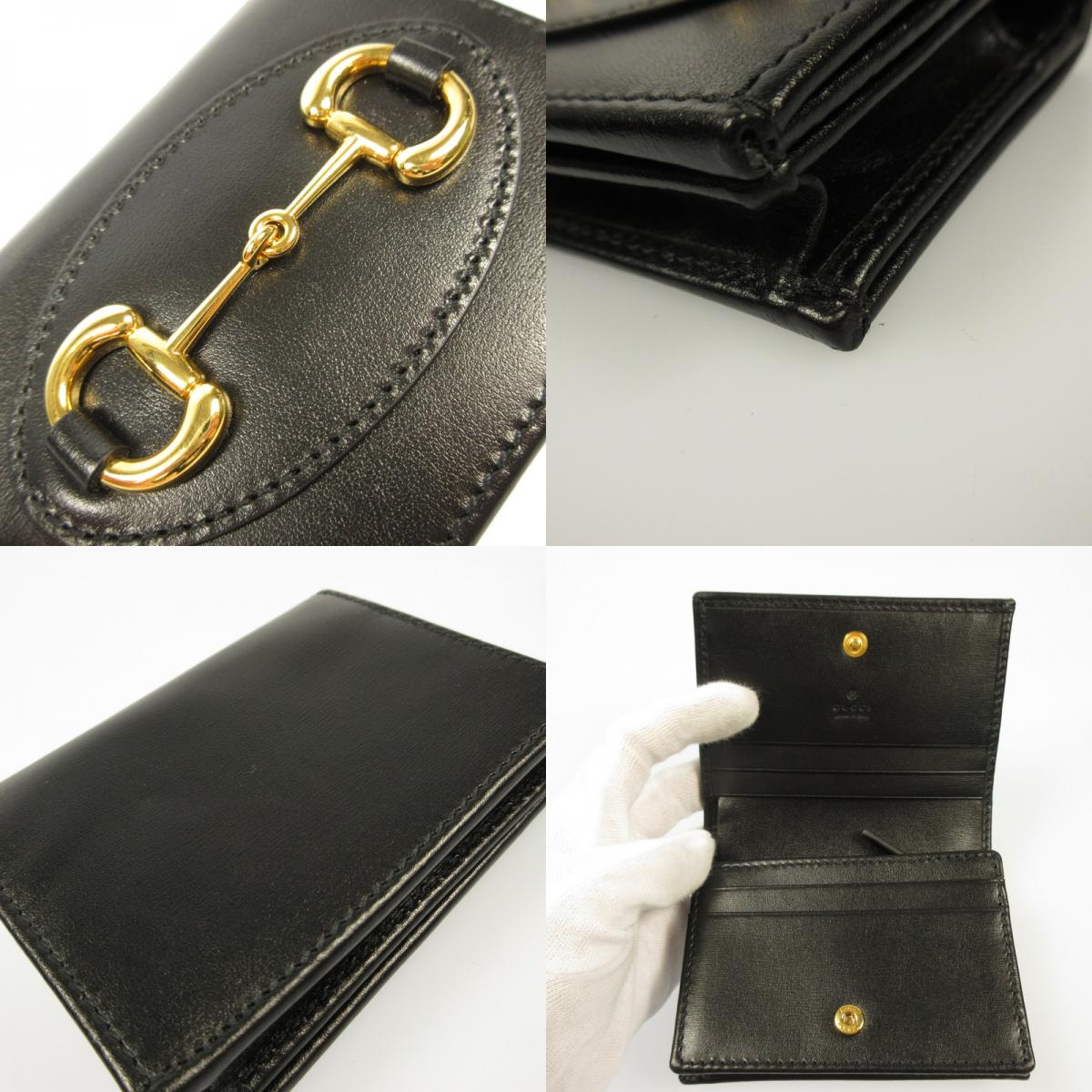 【中古】GUCCI | グッチ ホースビット 1955 長財布 621887