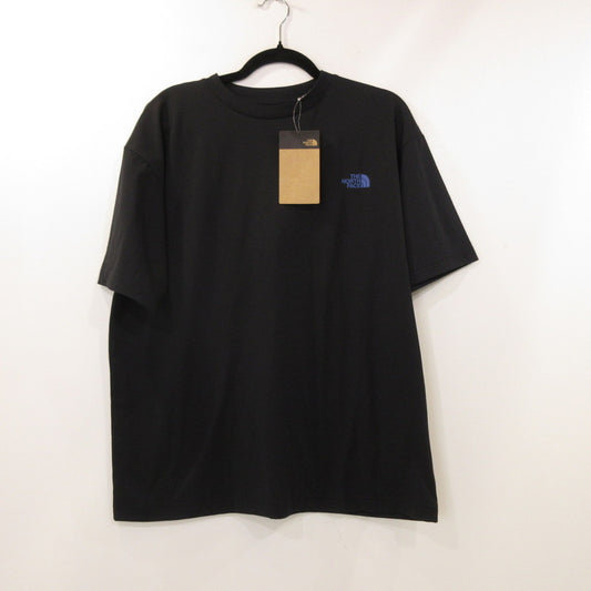 【中古】THE NORTH FACE | ザ・ノースフェイス S/S ES 66 Logo Wide Tee 半袖Ｔシャツ NT32597 ブラック サイズ：L