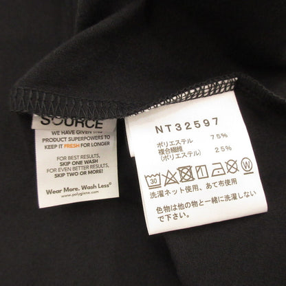 【中古】THE NORTH FACE | ザ・ノースフェイス S/S ES 66 Logo Wide Tee 半袖Ｔシャツ NT32597 ブラック サイズ：L