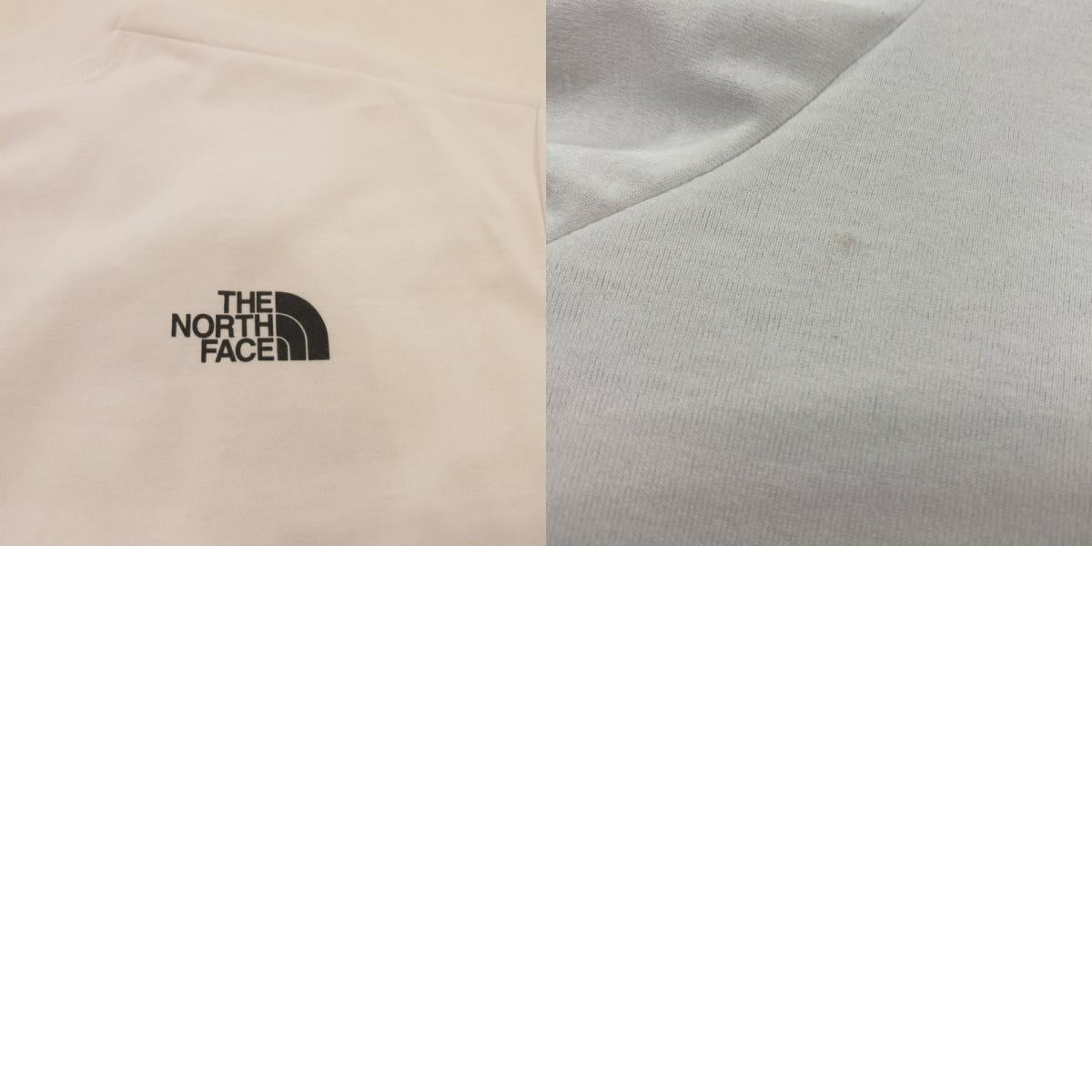 【中古】THE NORTH FACE | ザ・ノースフェイス S/S ES Big Logo Tee 半袖Ｔシャツ NT32581 ホワイト サイズ：XL