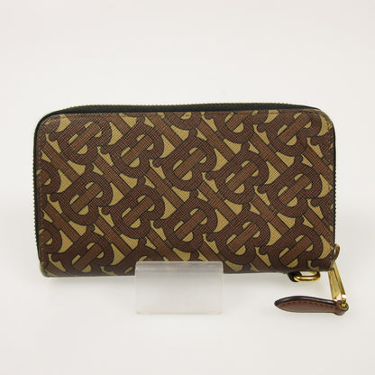 【中古】BURBERRY | バーバリー TB MONOGRAM BRIDLE BROWN 長財布 8022947