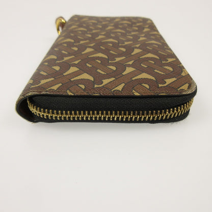 【中古】BURBERRY | バーバリー TB MONOGRAM BRIDLE BROWN 長財布 8022947