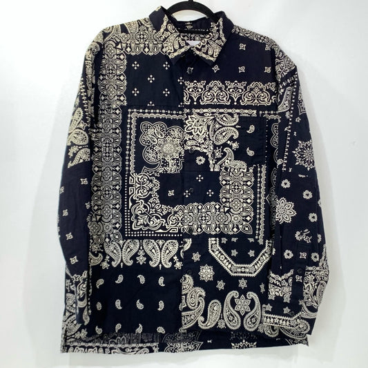 【中古】MIYAGIHIDETAKA | ミヤギヒデタカ LS BANDANA SHIRT 長袖シャツ ブラック サイズ：2