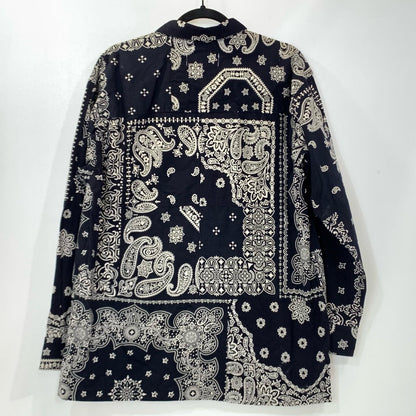 【中古】MIYAGIHIDETAKA | ミヤギヒデタカ LS BANDANA SHIRT 長袖シャツ ブラック サイズ：2