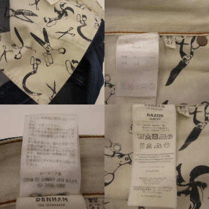 【中古】DENHAM | デンハム RAZOR SLIM FIT デニムパンツ 01-13-11-11-010 ブルー サイズ：27