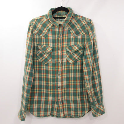 【中古】TMT | ティーエムティー W-GAZE CHECK SHIRTS 長袖シャツ TSH-F1102AX サイズ：L