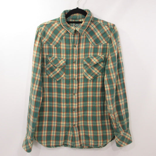 【中古】TMT | ティーエムティー W-GAZE CHECK SHIRTS 長袖シャツ TSH-F1102AX サイズ：L