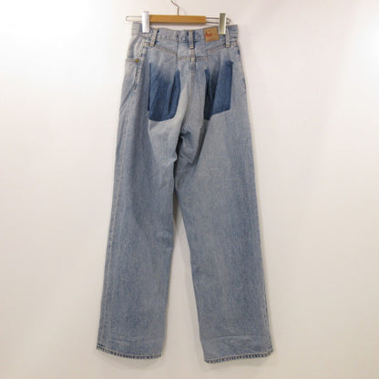 【中古】Ungrid | アングリッド リメイクデザインルーズデニム デニムパンツ 112412450701-01 ブルー サイズ：24