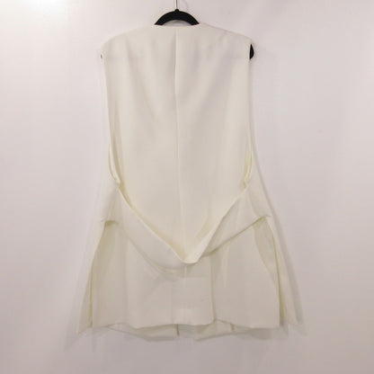 【中古】ZARA | ザラ ベスト 2676/888 ホワイト サイズ：L