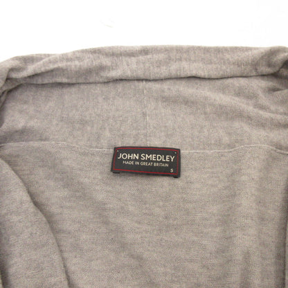 【中古】JOHN SMEDLEY | ジョンスメドレー ボタンレスカーディガン カーディガン グレー サイズ：S