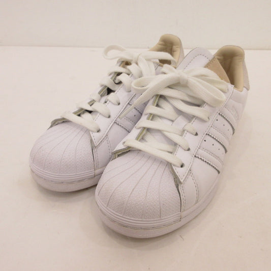 【中古】adidas | アディダス SUPER STAR スニーカー EF2102 ホワイト 23cm