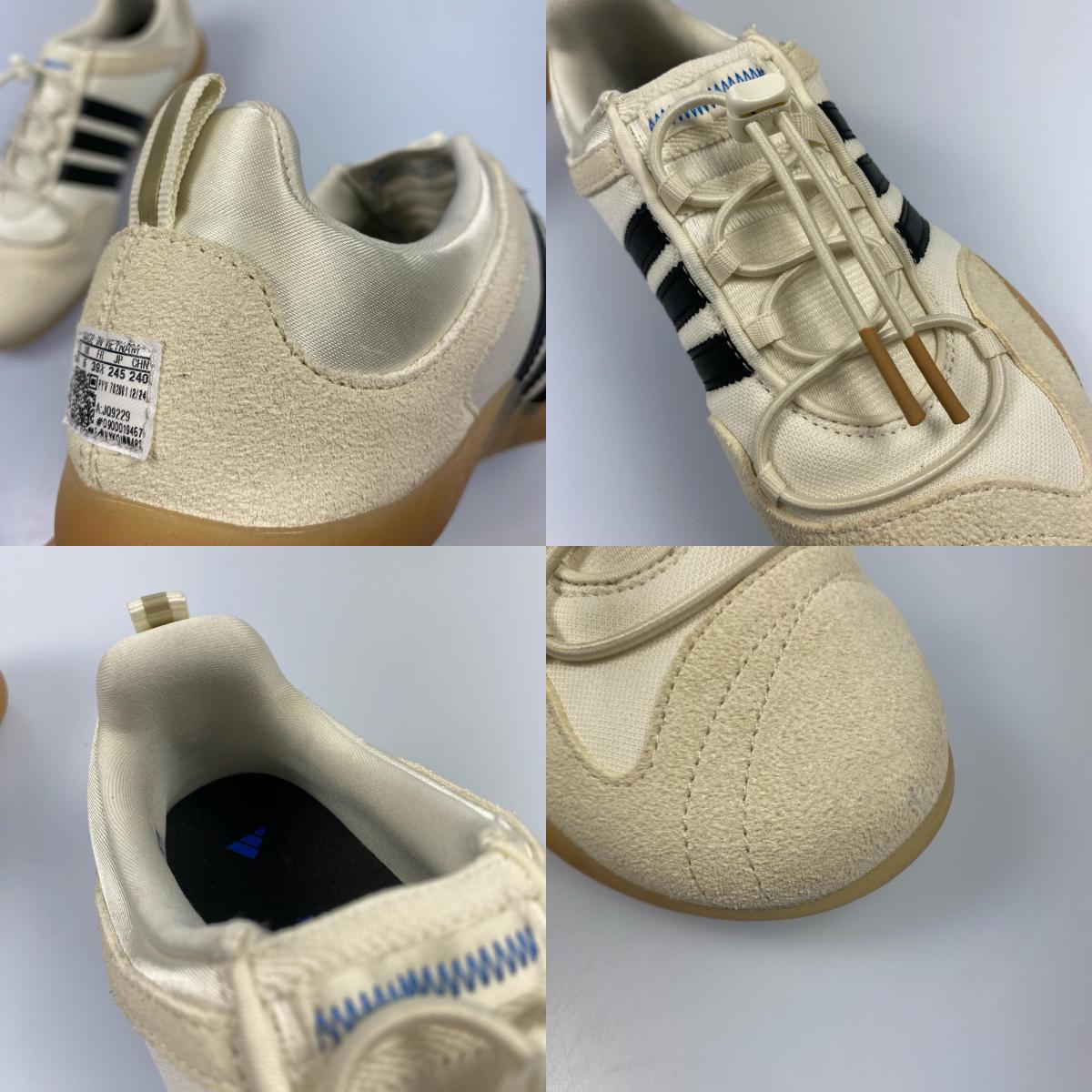 【中古】adidas | アディダス BAD BUNNY BALLERINA スニーカー JQ9229 年式:2025S/S アイボリー 24.5cm