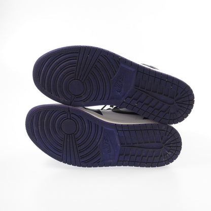 【中古】NIKE | ナイキ AIR JORDAN RETRO 1 HIGH OG COURT PURPLE スニーカー 555088-500 パープル 26.5cm