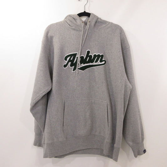 【中古】APPLE BUM | アップルバム APBM SWEAT PARKA パーカー グレー サイズ：XL