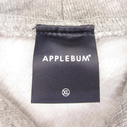【中古】APPLE BUM | アップルバム APBM SWEAT PARKA パーカー グレー サイズ：XL
